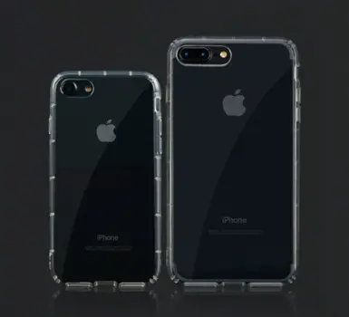 Shock Absorption TPU Cover for iPhone XS Max - Transparent
