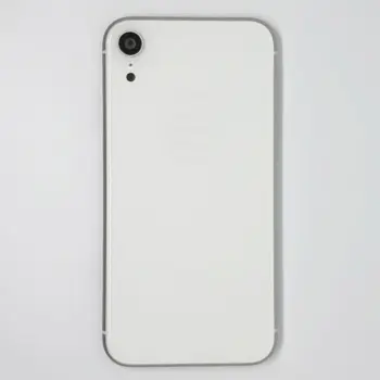 iPhone XR bagcover m/ small parts uden logo - hvid