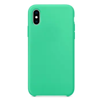 Hard Silicone Case for iPhone X/XS Mint