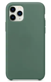 Hard Silicone Case for iPhone 11 Pro Green