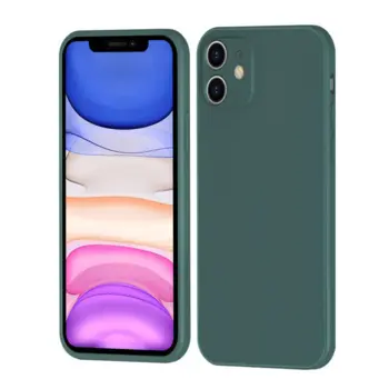 Hard Silicone Case for iPhone 11 Green