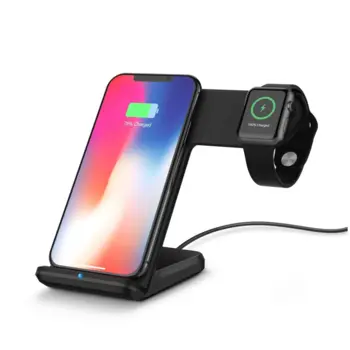 Wireless Fast Charger 2-in-1 Black