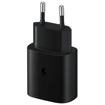 Samsung Adapter with Data Cable (25W) Black
