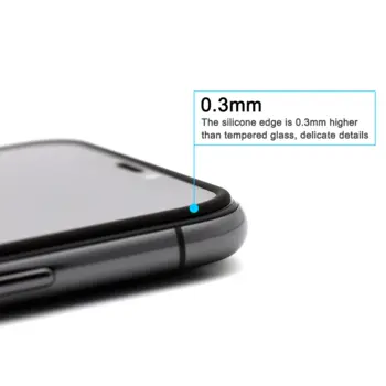 Nordic Shield Apple iPhone XS Max/11 Pro Max Full Cover Silicon Edge Screen Protector (Blister)