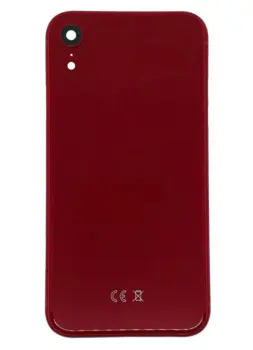 iPhone XR bagcover uden logo - rød