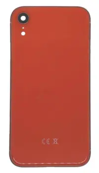 iPhone XR bagcover uden logo - Coral