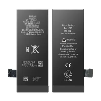 Battery for Apple iPhone 5S (0718, 0719, 0721, 0722, 0728)