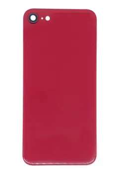 iPhone 8 / SE (2020) bagglas uden logo - rød