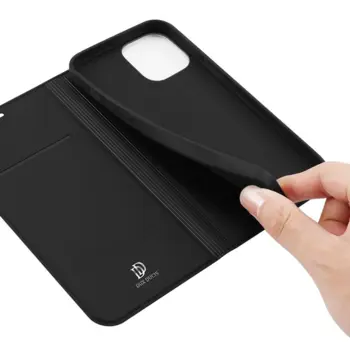 DUX DUCIS Skin Pro Flip Case for iPhone 12/12 Pro Black
