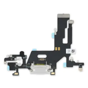 iPhone 11 Charging Port Flex Cable - White