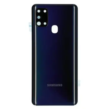 Samsung Galaxy A21s Batteri Cover - Sort