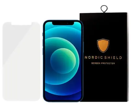 Nordic Shield Apple iPhone 12 / 12 Pro Skærmbeskyttelse (Blister)