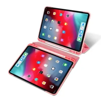 DUX DUCIS Domo Series Tri-fold Cover til iPad Pro 11 (2020) Lyserød