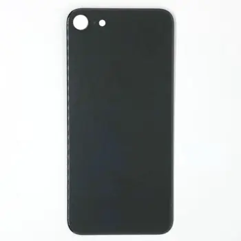 Back Glass Plate for Apple iPhone 8 Black (no lens)