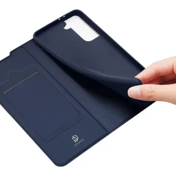 DUX DUCIS Skin Pro Flip Cover til Samsung S21 Blå