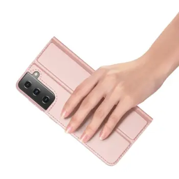 DUX DUCIS Skin Pro Flip Cover til Samsung S21+ Pink