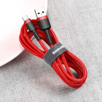 Baseus Cafule Data USB - USB Typ C Cable 2m Red