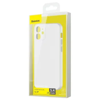 Baseus Liquid Silica Gel Case for iPhone 12 Mini White