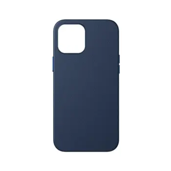 Baseus Magnetic Soft PU leather Cover til iPhone 12 Pro Max Blå