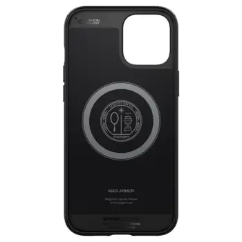 Spigen Mag Armor iPhone 12 Pro Max Case Black