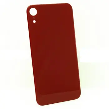 Back Glass Plate Without Logo for Apple iPhone XR Red
