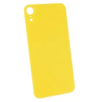 iPhone XR bagglas uden logo - gul