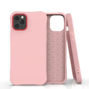 Soft flexible gel case til iPhone 12/12 Pro Pink
