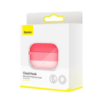 Baseus Silicon Cover for Apple Airpods Pro Charging Case - Pink