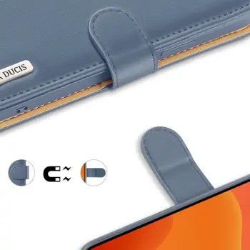 DUX DUCIS Hivo Flip Cover til iPhone 11 Pro Max Blå
