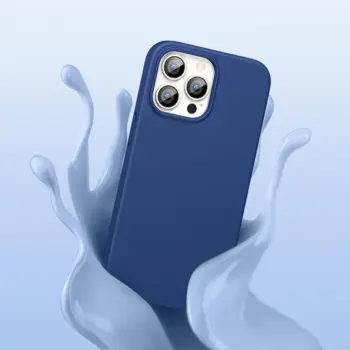 UGREEN Soft Silicone TPU Case for iPhone 13 Pro Blue