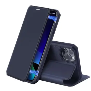 DUX DUCIS Skin X Bookcase type case for iPhone 11 Pro Max Blue
