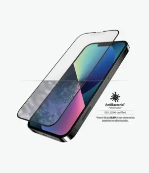 PanzerGlass™ iPhone 13/13 Pro Case Friendly Anti Glare Black