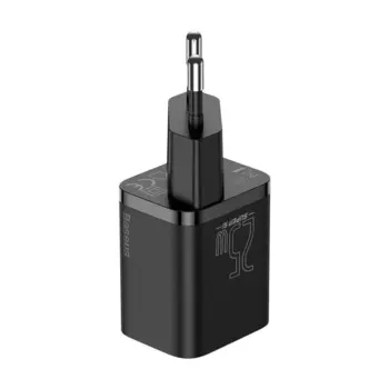 Baseus Super Si Quick Charger 1C 25W w/kableType-C to Type-C 1m Black (Blister)