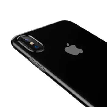 Baseus Simple Series TPU Case for iPhone  XS Max Transparent Black