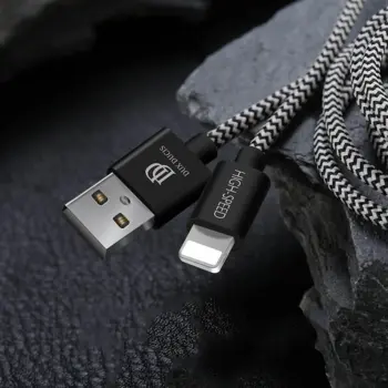 Dux Ducis K-ONE USB - Lightning Cable Black 2m