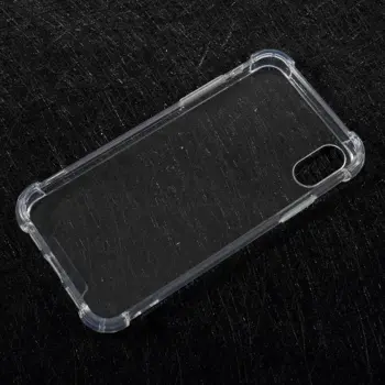Shock Absorption TPU Cover for iPhone 12/12 Pro Transparent