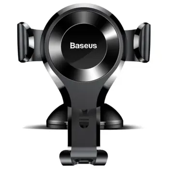 Baseus Osculum Gravity Car Mount Dashboard Windshield Phone Holder Black