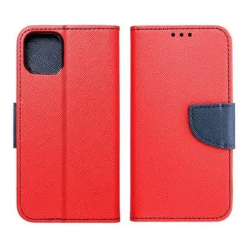 Fancy Book Case for iPhone 13 Pro Max Red