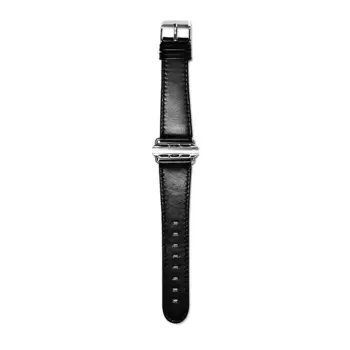 iCarer Leather Strap for Apple Watch 38mm Black