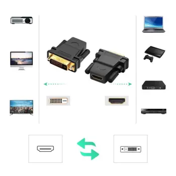 Ugreen HDMI til DVI 24+1 adapter - sort