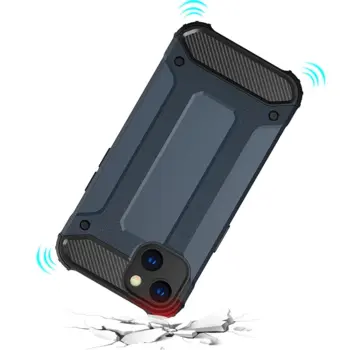 Hybrib Armor Cover til iPhone 13 Mini Blå