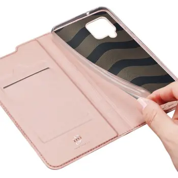 DUX DUCIS Skin Pro Flip Case for Samsung A42 Pink