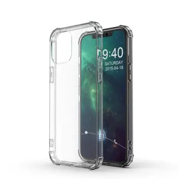 Shock Absorption TPU Cover for iPhone 13 Mini Transparent