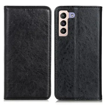 Smart Magnetic Wallet Cover for Samsung S22 - Black