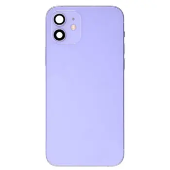 iPhone 12 Mini bagcover uden logo - lilla