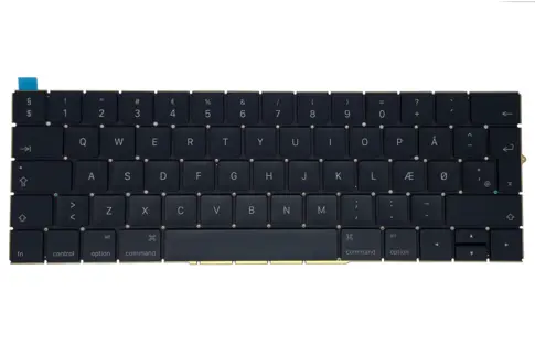 MacBook Pro 13/15'' A1706/A1707 Keyboard Nordic Layout