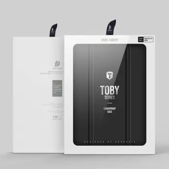 Dux Ducis Toby armored tough Smart Cover for iPad Air 4/5(2020)(2022) Black