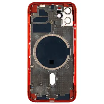iPhone 12 bagcover - OEM (rød)