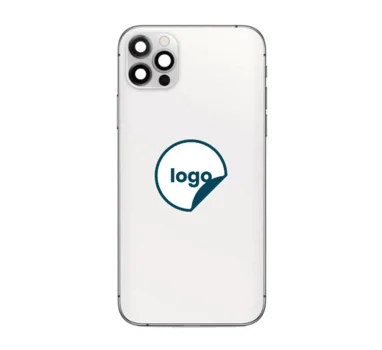 iPhone 12 Pro bagcover - OEM (sølv)