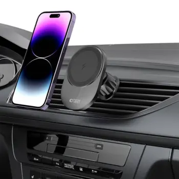 Magnetic Car Holder MagSafe - Compatible with Wireless Charging 15W